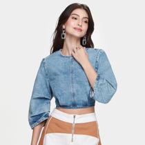Top Jeans Colcci Casual Feminino Top Jeans Colcci Casual Feminino
