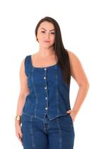 Top Jeans Feminino Arauto Comfy Top Jeans Feminino Arauto Comfy