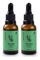 Top Kit 2 Óleo Vegetal De Alecrim 100% Puro Capilar Dermopac