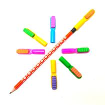 Top lápis escova borracha com 20 unidades Top lápis escova borracha com 20 unidades