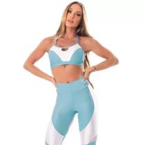 Top Lets Gym Lover Azul M