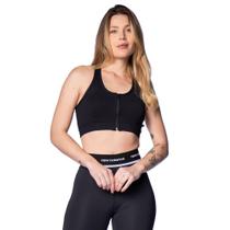 Top Lilica Feminina Estilo Do Corpo Academia Preto