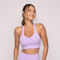 Top liso Básico Lilas tamanho único Top liso Básico Lilas tamanho único