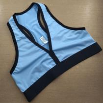Top Liso Sem Bojo Cor:Azul BebêTamanho:G