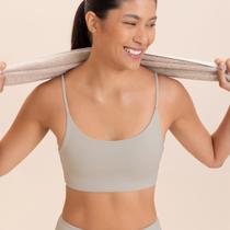 Top Live Body Curve Sense Essential 1434 Cinza Top Live Body Curve Sense Essential 1434 Cinza
