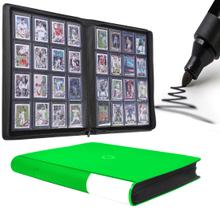 Top Loader Binder D DACCKIT modelo A contém 640 cartas verdes