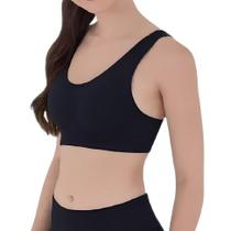 Top Lupo Attack Feminino Sport Preto Top Lupo Attack Feminino Sport Preto