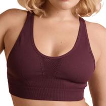 Top Lupo Attack ll Feminino Seamless Dry com Suporte Leve Respirável, Antiviral e Sem Costura