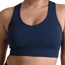 Top Lupo Seamless Basic Com Bojo Feminino - Marinho Top Lupo Seamless Basic Com Bojo Feminino - Marinho