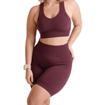 Top Lupo Seamless Basic Com Bojo Feminino - Roxo Top Lupo Seamless Basic Com Bojo Feminino - Roxo