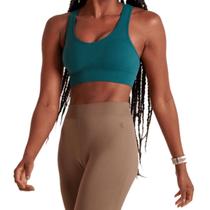 Top Lupo Seamless Basic Com Bojo Feminino - Verde Oliva Top Lupo Seamless Basic Com Bojo Feminino - Verde Oliva