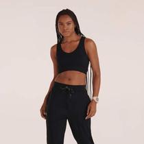 Top Lupo Seamless Basic Com Bojo - Preto Top Lupo Seamless Basic Com Bojo - Preto