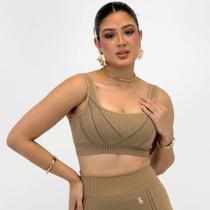 Top Lupo Seamless sem Bojo Feminino