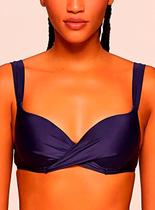 Top Meia Taça Água Doce 16351 Feminino Com Bojo Microfibra T. P/GG Top Meia Taça Água Doce 16351 Feminino Com Bojo Microfibra T. P/GG