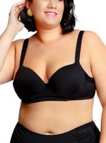 Top Meia Taça Arsiè 04B.163.5261 Feminino Plus Size Com Bojo Poliéster T. 46/54