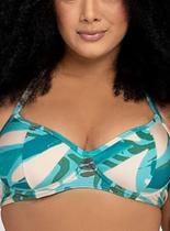 Top Meia Taça Banho de Mar 621.114 Feminino Plus Estampado T. 48/54