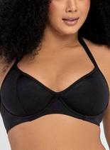 Top Meia Taça Banho de Mar 621.115 Plus Size Liso Poliéster T. 48/54