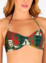 Top Meia Taça Banho de Mar 623.112 Feminino Estampado Com Recorte Microfibra T. 44/48 Top Meia Taça Banho de Mar 623.112 Feminino Estampado Com Recorte Microfibra T. 44/48