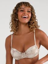 Top Meia Taça Drapeado Litoral