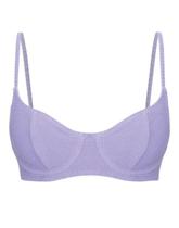 Top Meia Taça Textura Lilás Feminino Fps 50+ She Ref:381.14 Top Meia Taça Textura Lilás Feminino Fps 50+ She Ref:381.14