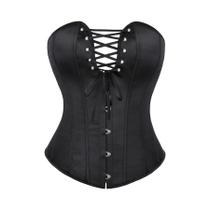 Top Modelador Corporal Ajustável Com Suporte Para Peito E Abdômen, Corset Tubular