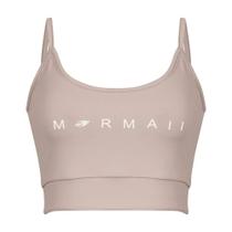 Top Mormaii Beach Sports Dupla Face Amêndoa Feminino
