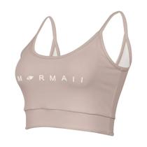 Top Mormaii Dupla Face Amendoa e Off White