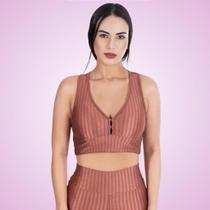 Top Nadador 3D com Bojo Bronze