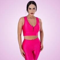 Top Nadador 3D com Bojo Pink