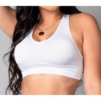 Top nadador branco-tamanho P,M,G,GG