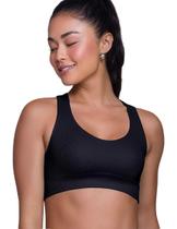 Top Nadador Canelado Sem Costura Sport Academia Selene 20916