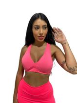 top nadador com bojo removível feminino fitness