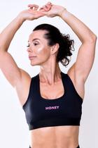 Top nadador com elàstico honey performance preto