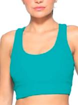 Top Nadador Enfim 1000121433 Feminino Active Bojo Removível UV50+ Microfibra T. P/GG