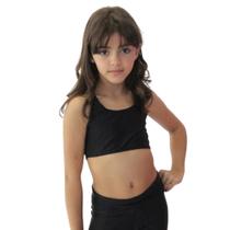 Top Nadador Infantil - Preto Top Nadador Infantil - Preto