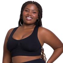 Top Nadador Plus Size Sem Costura Selene