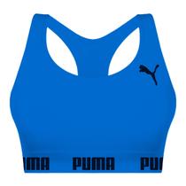 Top Nadador Sem Costura Esportivo Com Elástico Academia Fitness Puma