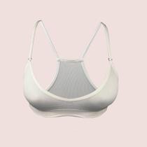 Top Nadador Zee Rucci Sem Costura Microfibra Alça Fina