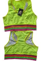 Top Neon,costa nadador, com forro Top Neon,costa nadador, com forro