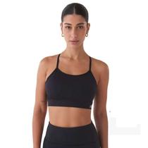 Top New Balance Basic Yoga Feminino - Preto