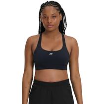 Top New Balance Essentials Run Preto Feminino