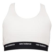 Top New Balance Sport Essentials Branco Feminino