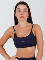 Top New Basic - Top Esportivo Feminino com Decote Profundo