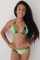 Top New Francy Estampado Enseada Biquíni Avulso Top New Francy Estampado Enseada Biquíni Avulso