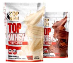 Top New WheyPure Sabores Chocolate e Baunilha Academia 100% Original