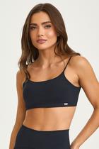 TOP NZ COSTAS DECOTADA Preto