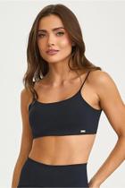Top NZ Costas Decotadas Preto