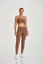 Top Ombro SO com Elastico Cajubrasil Marrom Castanho