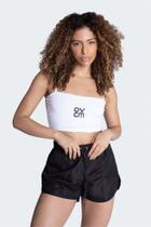 Top Overcome Round Logo Branco Top Overcome Round Logo Branco