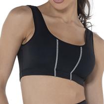 Top Pesponto Fitness Demillus Feminina 061253 Cor:PretoTamanho:48 Top Pesponto Fitness Demillus Feminina 061253 Cor:PretoTamanho:48